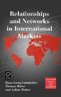 Jacket image for Relationships and Networks in International Markets