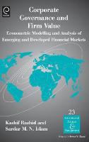 Jacket image for Corporate Governance and Firm Value