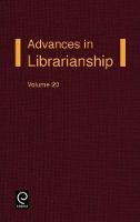 Jacket image for Advances in Librarianship