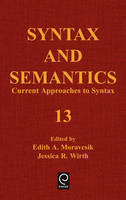 Jacket image for Current Approaches to Syntax