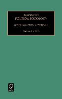 Jacket image for Research in Political Sociology Vol.8