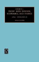 Jacket image for Advances in Pacific Basin Business, Economics and Finance