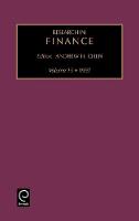 Jacket image for Research in Finance