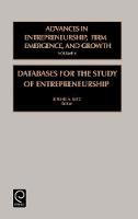 Jacket image for Databases for the Study of Entrepreneurship v. 4