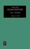 Jacket image for Advances in Human Ecology