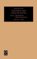 Jacket image for Advances in Industrial and Labor Relations Vol. 9