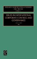 Jacket image for Issues in International Corporate Control and Governance