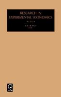 Jacket image for Research in Experimental Economics