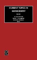 Jacket image for Current Topics in Management