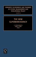 Jacket image for The New Superintendency