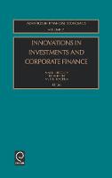 Jacket image for Innovations in Investments and Corporate Finance