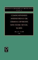 Jacket image for Community-based Interventions for Criminal Offenders with Severe Mental Illness