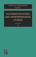 Jacket image for Austrian Economics and Entrepreneurial Studies