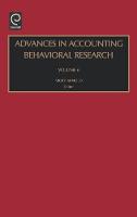 Jacket image for Advances in Accounting Behavioral Research Vol. 6