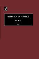 Jacket image for Research in Finance