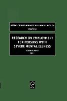 Jacket image for Research on Employment for Persons with Severe Mental Illness