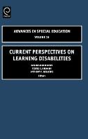 Jacket image for Current Perspectives on Learning Disabilities