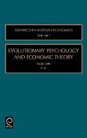 Jacket image for Evolutionary Psychology and Economic Theory