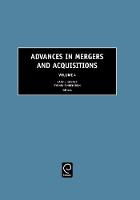 Jacket image for Advances in Mergers and Acquisitions