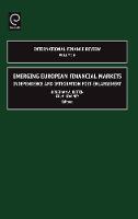 Jacket image for Emerging European Financial Markets