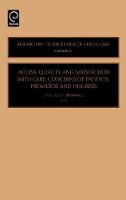 Jacket image for Access, Quality and Satisfaction with Care