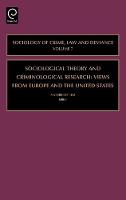 Jacket image for Sociological Theory and Criminological Research