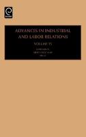 Jacket image for Advances in Industrial and Labor Relations