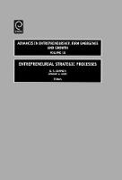 Jacket image for Entrepreneurial Strategic Processes v. 10