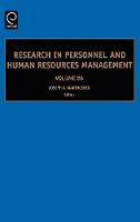 Jacket image for Research in Personnel and Human Resources Management