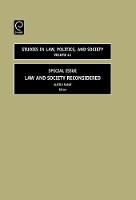 Jacket image for Law and Society Reconsidered  Special Issue