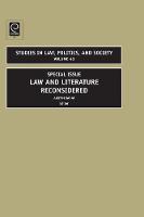 Jacket image for Law and Literature Reconsidered  Special Issue