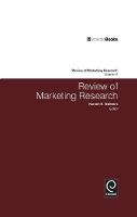 Jacket image for Review of Marketing Research v.4