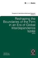 Jacket image for Reshaping the Boundaries of the Firm in an Era of Global Interdependence