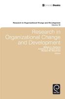Jacket image for Research in Organizational Change and Development