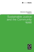 Jacket image for Sustainable Justice and the Community