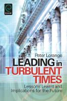 Jacket image for Leading in Turbulent Times
