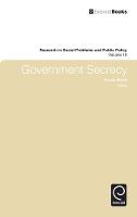 Jacket image for Government Secrecy