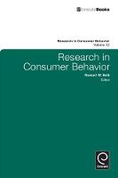 Jacket image for Research in Consumer Behavior Vol. 12