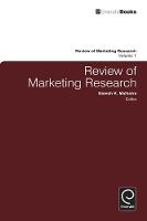 Jacket image for Review of Marketing Research