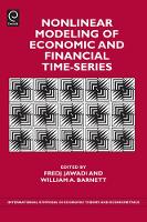 Jacket image for Nonlinear Modeling of Economic and Financial Time-series