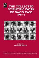 Jacket image for The Collected Scientific Work of David Cass Pt. B