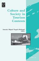 Jacket image for Culture and Society in Tourism Contexts