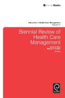 Jacket image for Biennial Review of Health Care Management