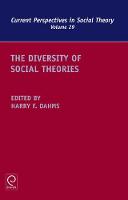 Jacket image for The Diversity of Social Theories