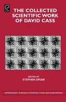 Jacket image for The Collected Scientific Work of David Cass