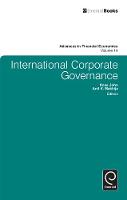 Jacket image for International Corporate Governance