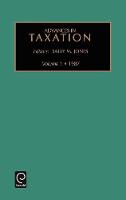 Jacket image for Advances in Taxation
