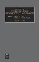 Jacket image for Advances in Entrepreneurship, Firm Emergence and Growth