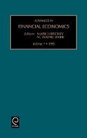 Jacket image for Advances in Financial Economics