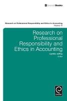 Jacket image for Research on Professional Responsibility and Ethics in Accounting Volume 15